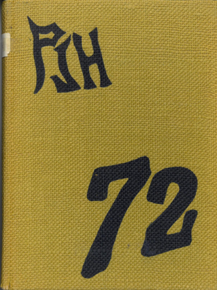 1972 Pope John XXIII High School Yearbook